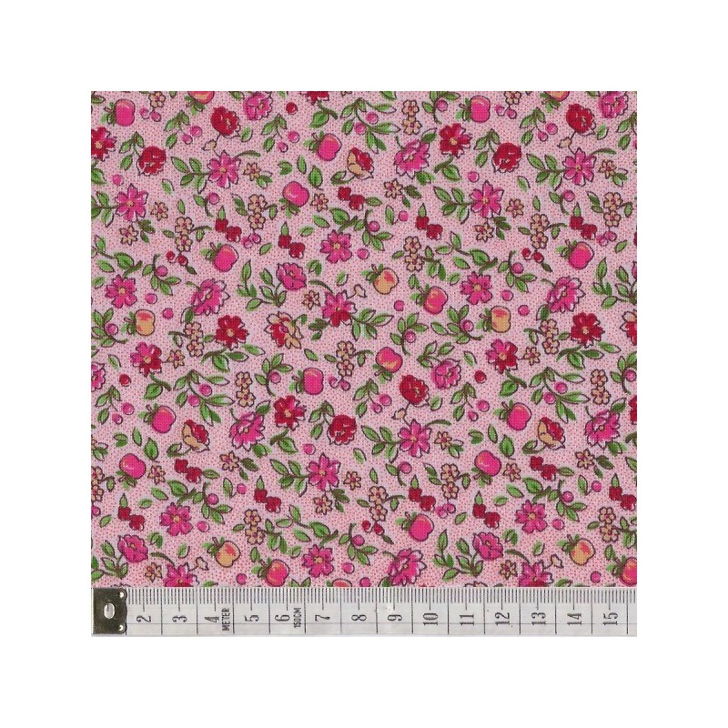 Tissu Patchwork Fleurs Fond Cru Boutique Mercerie De Quesnoy