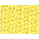 Tissu patchwork fleuris jaune - 13669