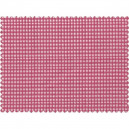 Tissu patchwork à carreaux blancs sur fond rose - 13678