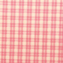 Tissu patchwork à carreaux rose et blanc - 13695