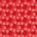 Lady in red carrés et héxagones rouges sur fond rayés