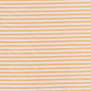 Tissu coton polyester à rayures orange et blanc