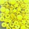 Pressions plastiques  étoiles jauneT5 12.4mm pour pince KAM 