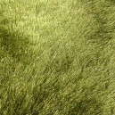 Tapis shaggy vert longues mèches 