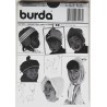 burda 3423 -  bonnets pour bébé